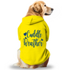 Pawsindia Cuddle Weather Hoodie for Dogs (Yellow) Dogs-Clothing & Accessories Pawsindia Dropship XS