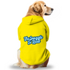 Pawsindia Snuggle is Real Hoodie for Dogs (Yellow) Dogs-Clothing & Accessories Pawsindia Dropship XS