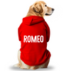 Pawsindia Romeo Hoodie for Dogs (Red) Dogs-Clothing & Accessories Pawsindia Dropship XS