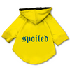 Pawsindia Spoiled Hoodie for Dogs (Yellow) Dogs-Clothing & Accessories Pawsindia Dropship