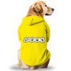 Pawsindia D.O.G.S Hoodie for Dogs (Yellow) Dogs-Clothing & Accessories Pawsindia Dropship XS