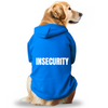 Pawsindia Insecurity Hoodie for Dogs (Blue) Dogs-Clothing & Accessories Pawsindia Dropship L