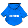 Pawsindia Insecurity Hoodie for Dogs (Blue) Dogs-Clothing & Accessories Pawsindia Dropship