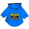 Pawsindia Caution Kaafi Sanskari Hoodie for Dogs (Blue) Dogs-Clothing & Accessories Pawsindia Dropship