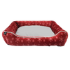 Pawpourri Christmas Cuddler Bed for Dogs (Red) Dogs-Bedding, Mats & Travel Supplies Pawpourri Dropship M/L