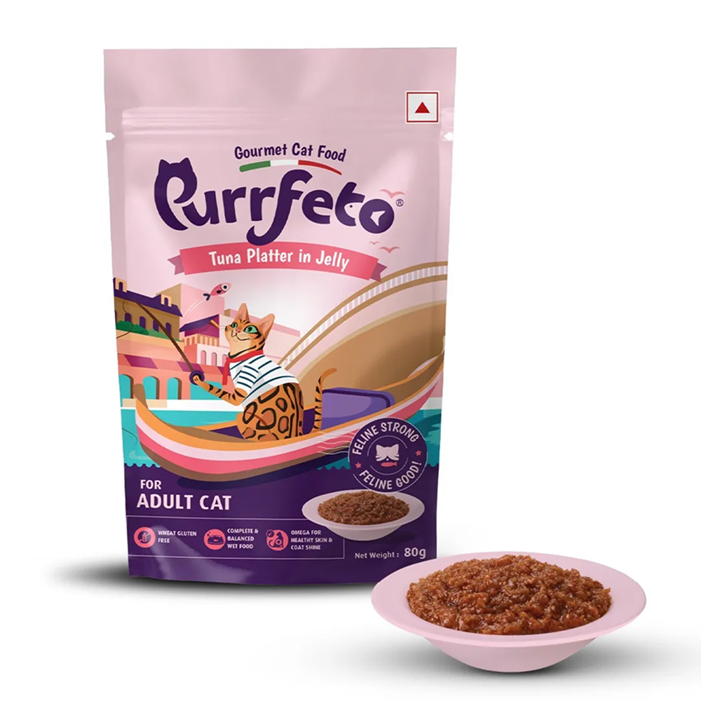 Purrfeto Tuna Recipe in Jelly Adult Cat Wet Food Cats-Wet Food Purrfeto