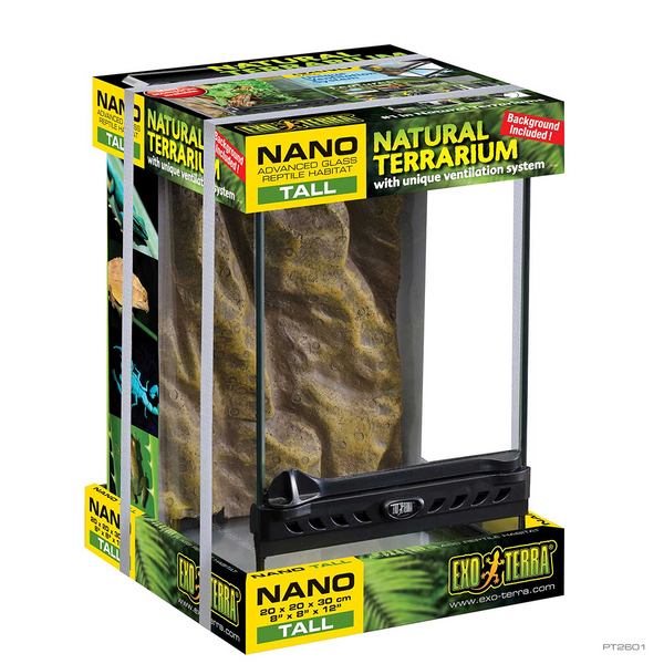 Exoterra Natural Terrarium Nano Wide Aquarium