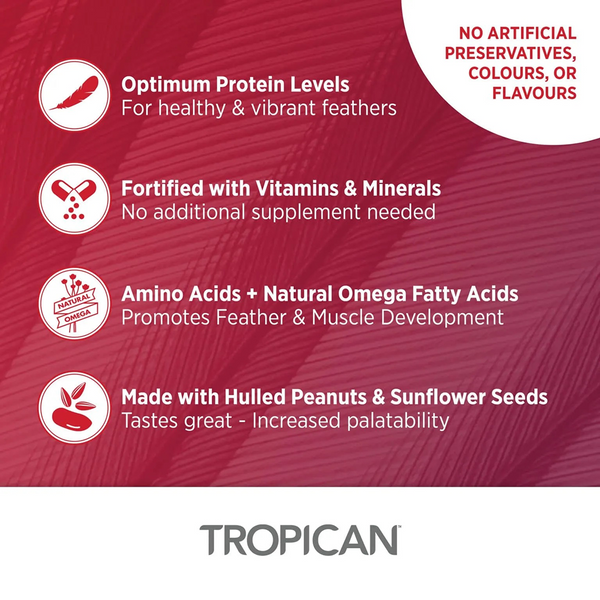 Hagen Tropican High Performance Formula Bird Food