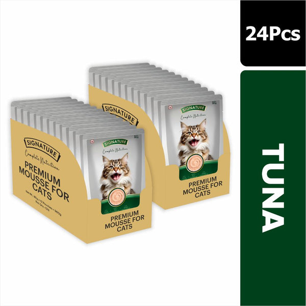 Signature Grain Zero Tuna Mousse Adult Cat Wet Food