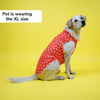 Skatrs All Hearts Printed Shirt for Dogs and Cats (Red) Both-Clothing & Accessories Skatrs