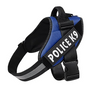 Skatrs Police K9 Harness for Dogs (Navy Blue) Both-Collar, Leashes, harnesses Skatrs