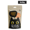 Kittos Purr Fect Chicken Jerky Strips Cat Treats Cats-Treats & Others Kittos 6x35g