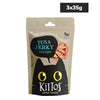 Kittos Purr Fect Tuna Jerky Strips Cat Treats Cats-Treats & Others Kittos 3x35g