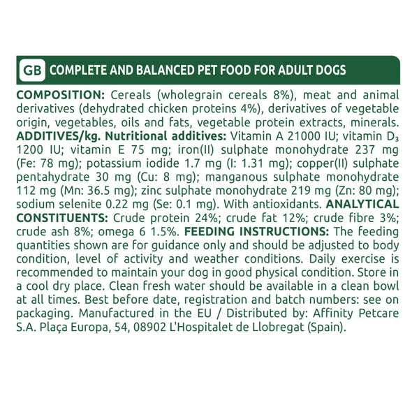 Affinity Libra Adult Dog Chicken Dry Food