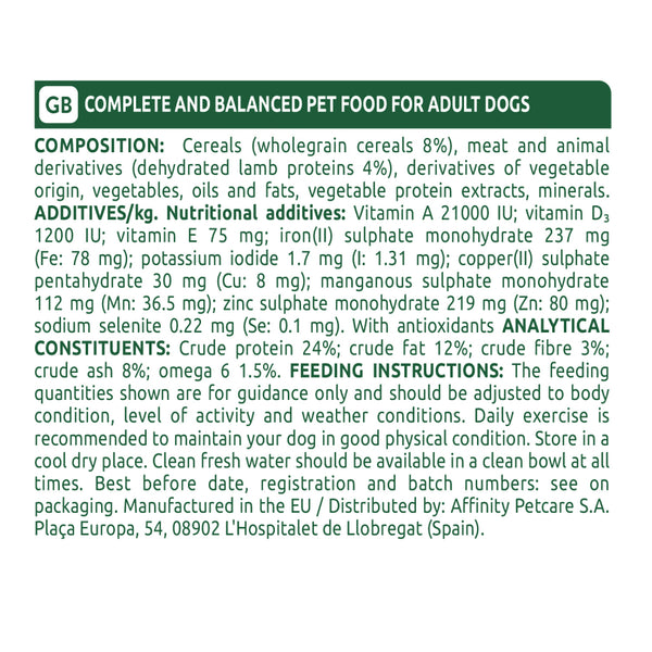 Affinity Libra Adult Dog Lamb Dry Food