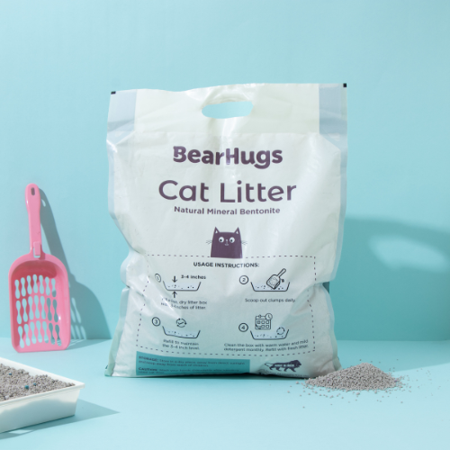 BearHugs Unscented Bentonite Cat Litter Cats-Litter BearHugs