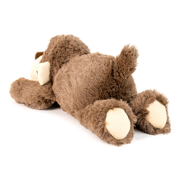 Barkbutler Boh The Bear Plush Toy for Dogs | For Medium Chewers (Brown)