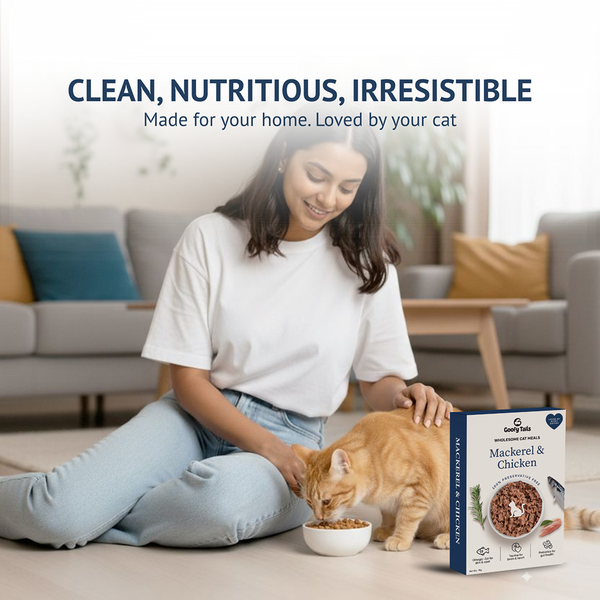 Goofy Tails Mackerel & Chicken Cat Meals