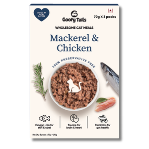 Goofy Tails Mackerel & Chicken Cat Wet Food Cats-Wet Food Goofy Tails