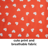 Skatrs All Hearts Printed Shirt for Dogs and Cats (Red) Both-Clothing & Accessories Skatrs