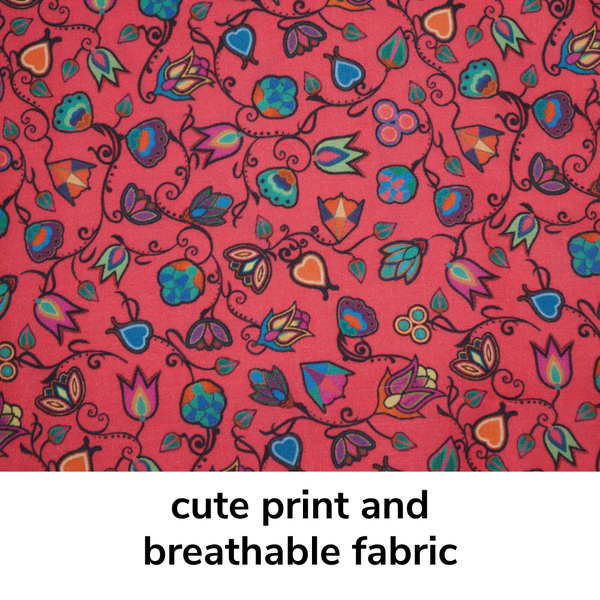 Skatrs Bold Fuchsia Printed Kurta for Dogs and Cats (Pink)