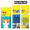 Me O Bonito, Chicken, Liver, Goat, Milk, Tuna Combo Creamy Treats Cat Cats-Treats & Others Me O 60g+60g+60g