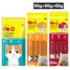 Me O Bonito Creamy, Chicken and Pumpkin and Tuna and Tomato Creamy Combo Cat Cats-Treats & Others Me O 60g+60g+60g