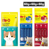 Me O Bonito, Chicken, Liver, Goat, Milk, Tuna, Tomato Combo Creamy Treats Cat Cats-Treats & Others Me O 3x60g