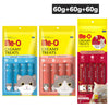 Me O Chicken, Liver, Salmon, Tuna, Tomato Combo Creamy Treats Cat Cats-Treats & Others Me O 3x60g