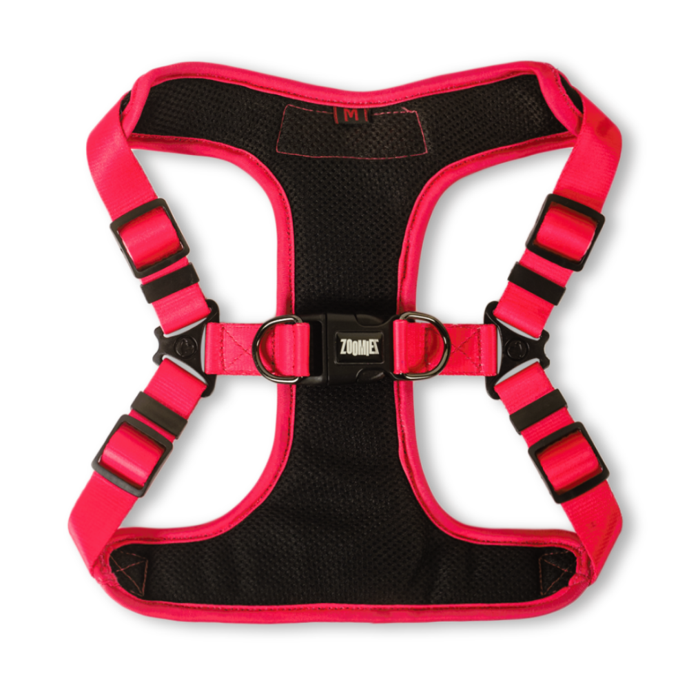Zoomiez Adjustable Swirl Printed Step in Mesh Harness for Dogs
