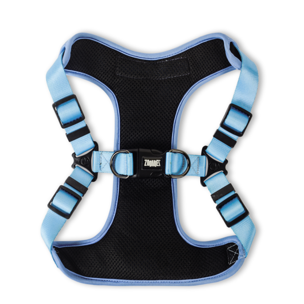 Zoomiez Adjustable Fuild Printed Step in Mesh Harness for Dogs