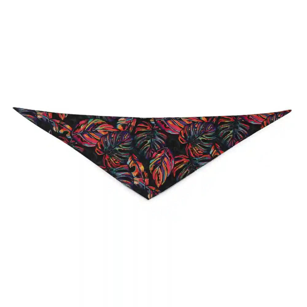 15buttons Neon Tropical Bandana for Dogs Dogs-Clothing & Accessories 15buttons Dropship S