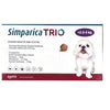 Zoetis Simparica Trio Tick and Flea Control Tablet for Dogs (1 tablet) Dogs-Pharmacy Zoetis Pharmacy 2.5 - 5 kg (1 Tablet)