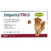 Zoetis Simparica Trio Tick & Flea Control Tablet for Dogs 5 to 10 kg (1 Tablet) and 20 to 40 kg (1 Tablet) Combo Dogs-Pharmacy Exclusive Combo