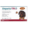 Zoetis Simparica Trio Tick & Flea Control Tablet for Dogs 5 to 10 kg (1 Tablet) and 20 to 40 kg (1 Tablet) Combo Dogs-Pharmacy Exclusive Combo