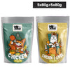IndieCat Royal Glow Chicken and Chicken & Liver Combo Adult Cat Wet Food Cats-Wet Food IndieCat 5x80g+5x80g