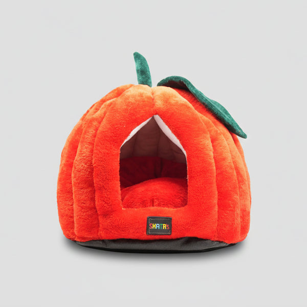 Skatrs Apple Cozy House for Small Dogs and Cats (Orange)
