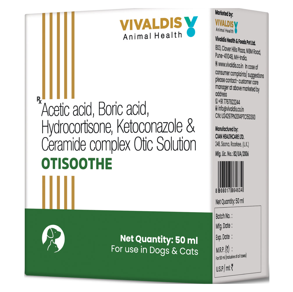 Vivaldis Otisoothe Ear Drops (50ml)