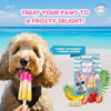 Pup Ice Strawberry and Banana Flavoured Rocket Lollies Dog Treat Dog Treats + Others Pup Ice