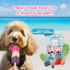Pup Ice Strawberry and Blueberry Flavoured Rocket Lollies Dog Treat