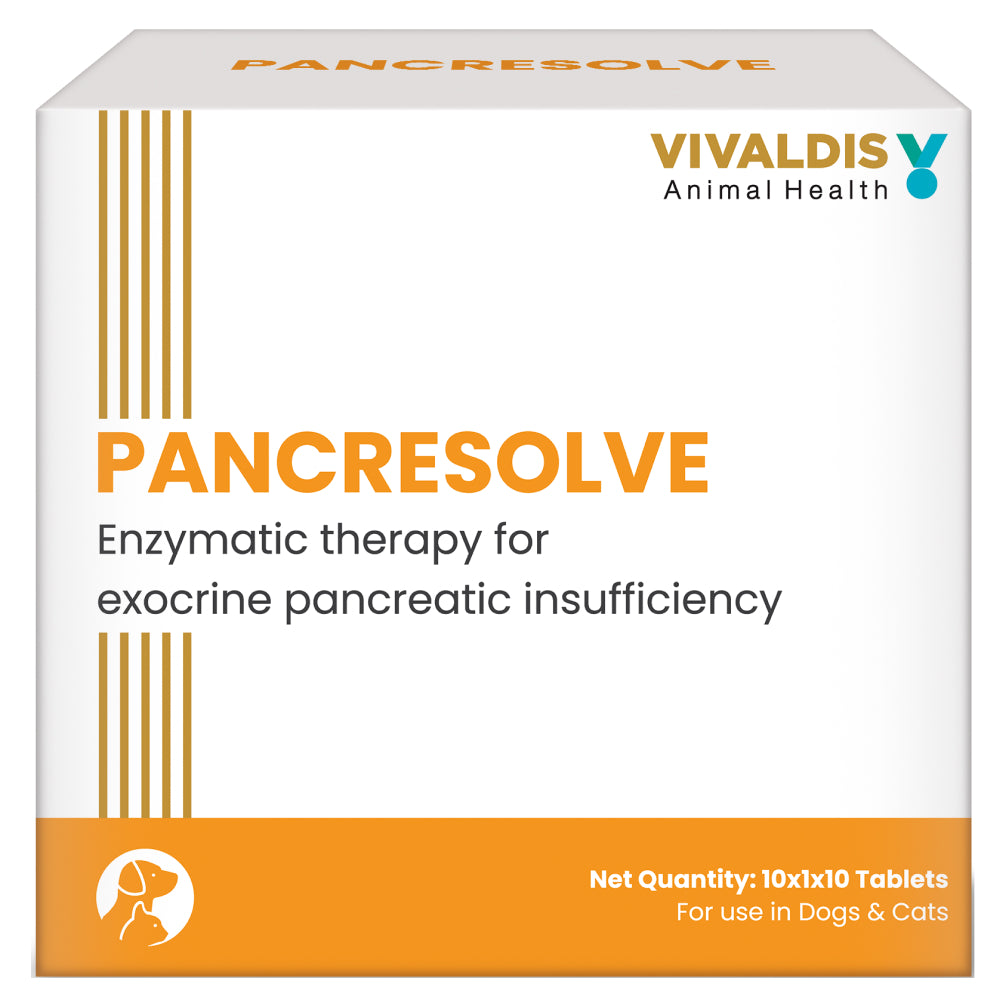 Vivaldis Pancresolve Tablet for Dogs and Cats Both-Pharmacy Vivaldis Pharmacy