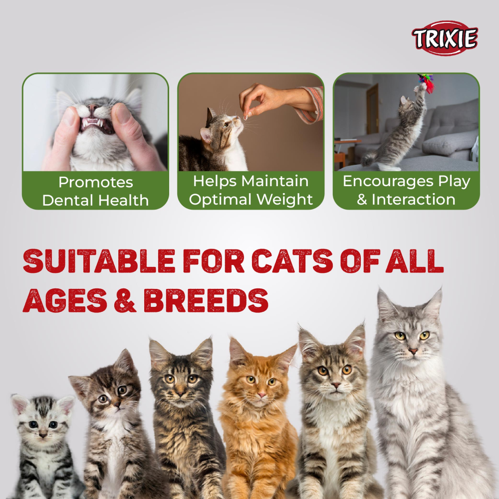 Trixie Premio Trainer Snack Mini Fish Nuggets and Fish and Chicken Rolls Cat Treats Combo Cats-Treats & Others Trixie