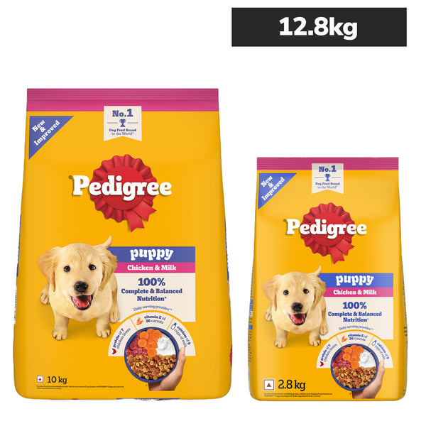 Pedigree Chicken and Milk Puppy Dog Dry Food