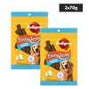 Pedigree Goat Milk Tasty Jerky Dog Treats Dog Treats + Others Pedigree 2x70g