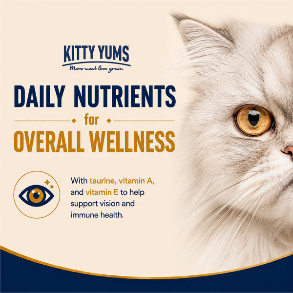 Kitty Yums Ocean Fish Persian Cat Dry Food