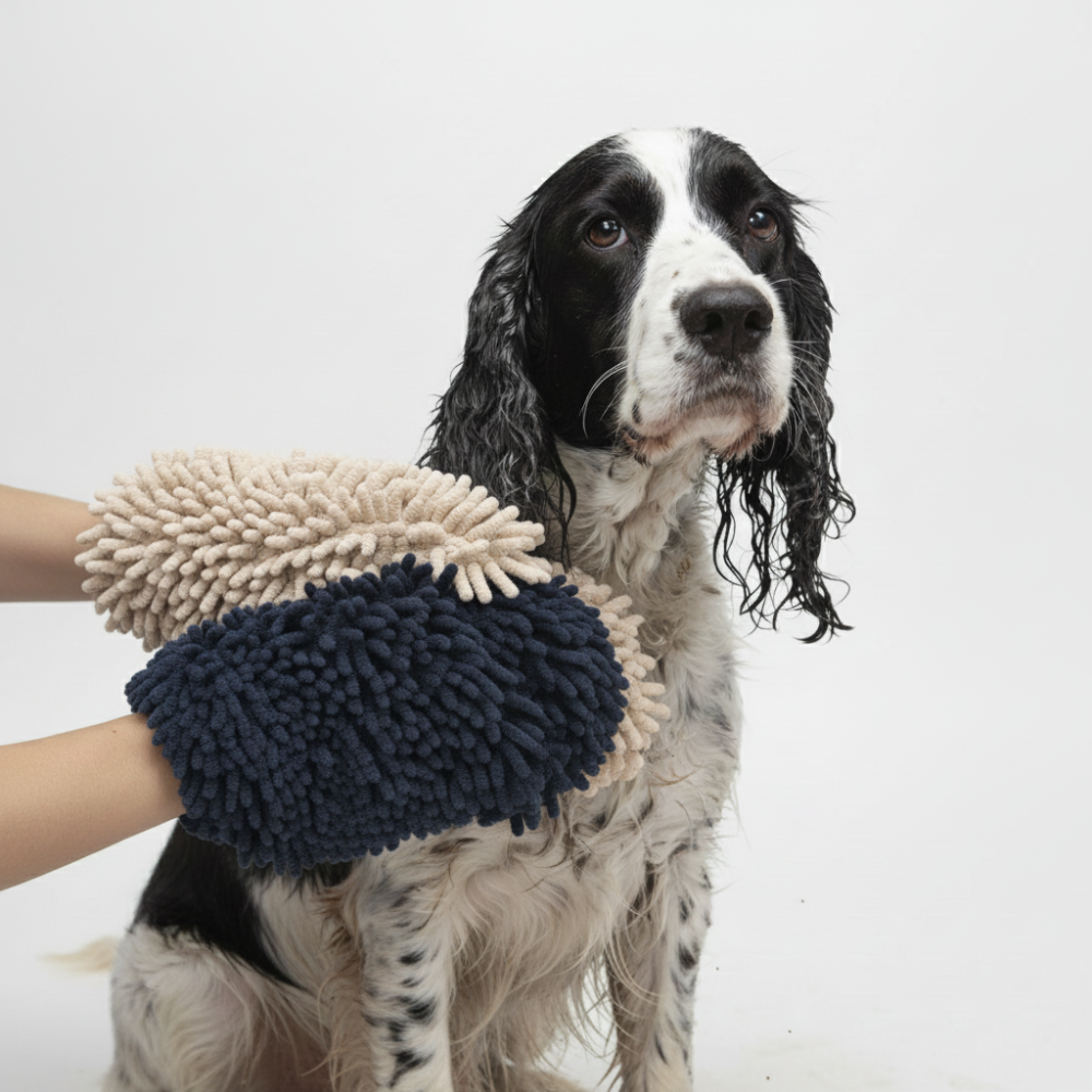 Skatrs Hand Towel for Dogs and Cats (Colour may vary) Both-Grooming Supplies Skatrs