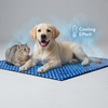 Skatrs Cooling Mat for Dogs & Cats (Blue and White) Rewards Both-Bedding, Mats & Travel Supplies Skatrs M