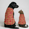 Skatrs Cotton Shirt for Dogs and Cats (Off White and Pink Lotus) Both-Clothing & Accessories Skatrs XXL