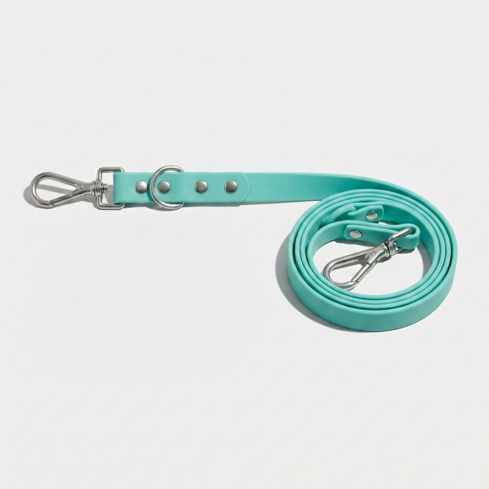 Skatrs 3 in 1 Adjustable Leash for Dogs (Aqua Teal) Dogs-Collar, Leashes, harnesses Skatrs S