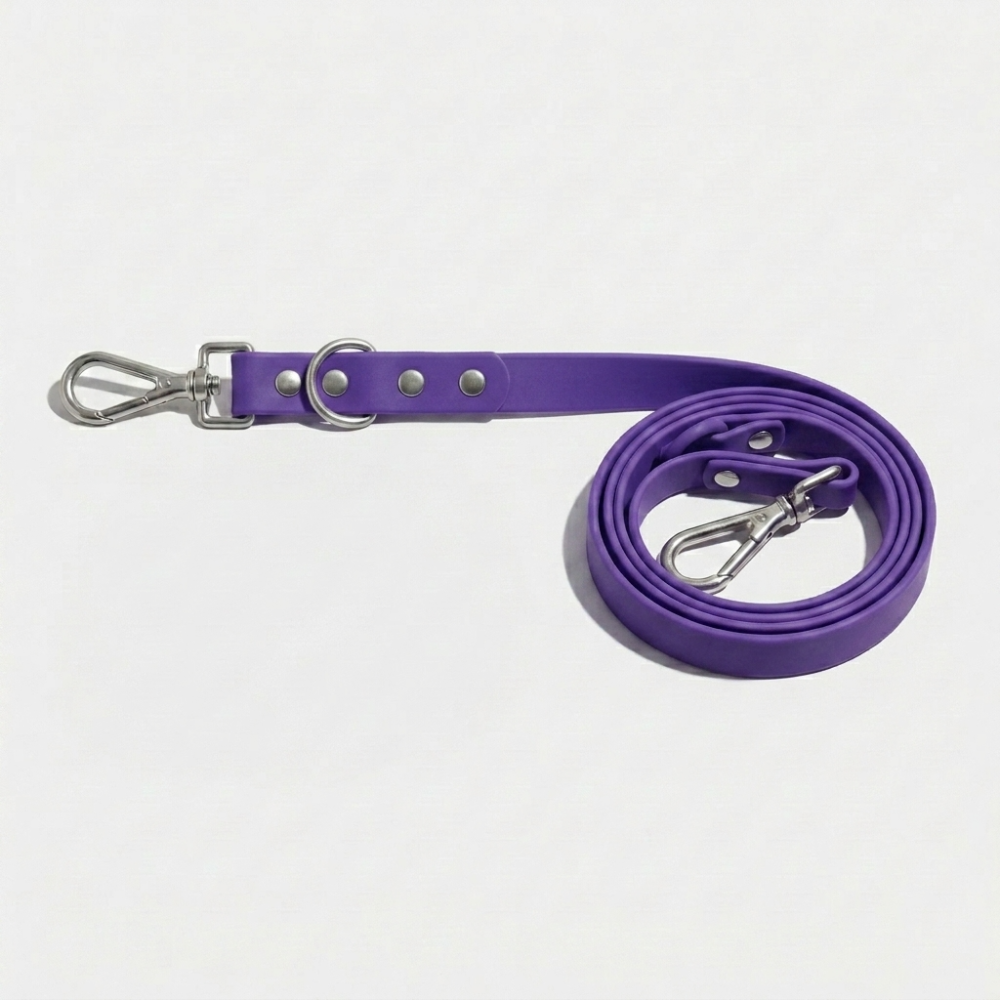 Skatrs 3 in 1 Adjustable Leash for Dogs (Cosmic Purple) Dogs-Collar, Leashes, harnesses Skatrs S